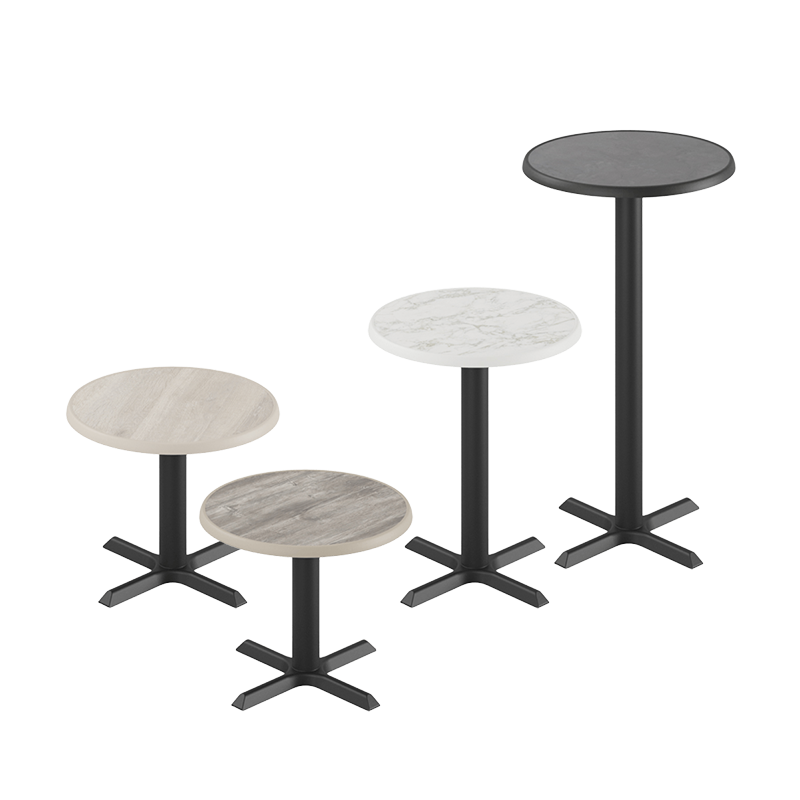 Ferrea bord med rund Ø60cm skiva